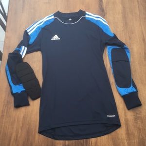 Adidas Soccer Goalie Shirt Elbow Pads/Pockets ⚽️